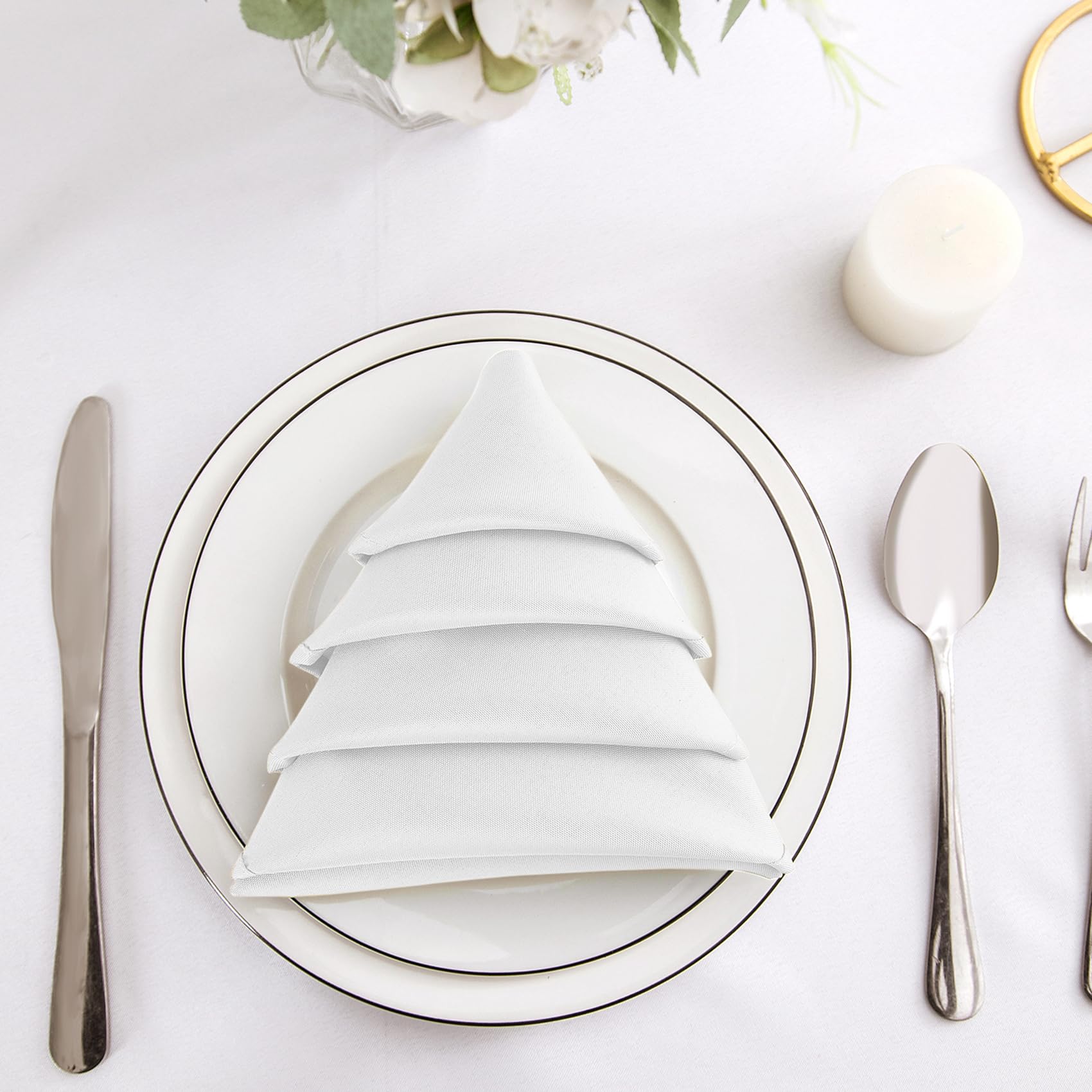Textura suave de la servilleta Bailarina que mejora la experiencia de la comida.