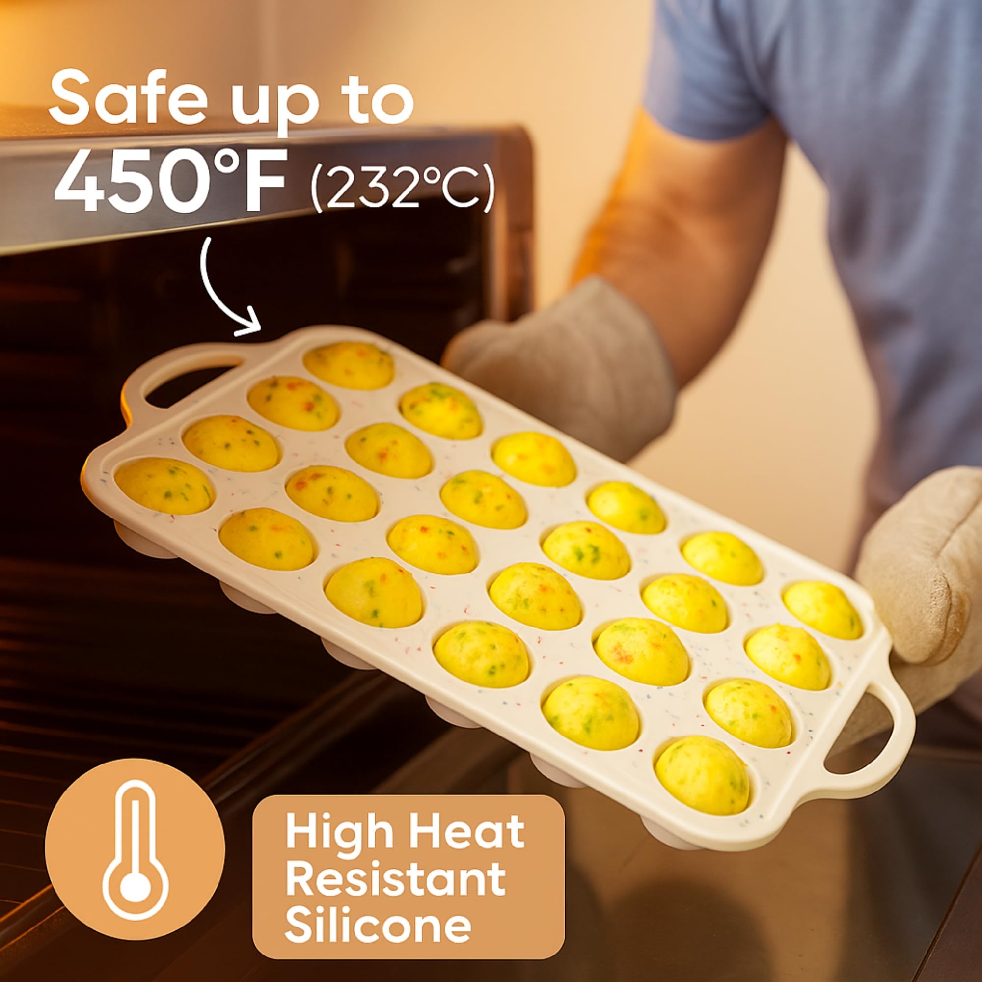BAKE BOSS: apto para horno y lavavajillas, limpieza sencilla.