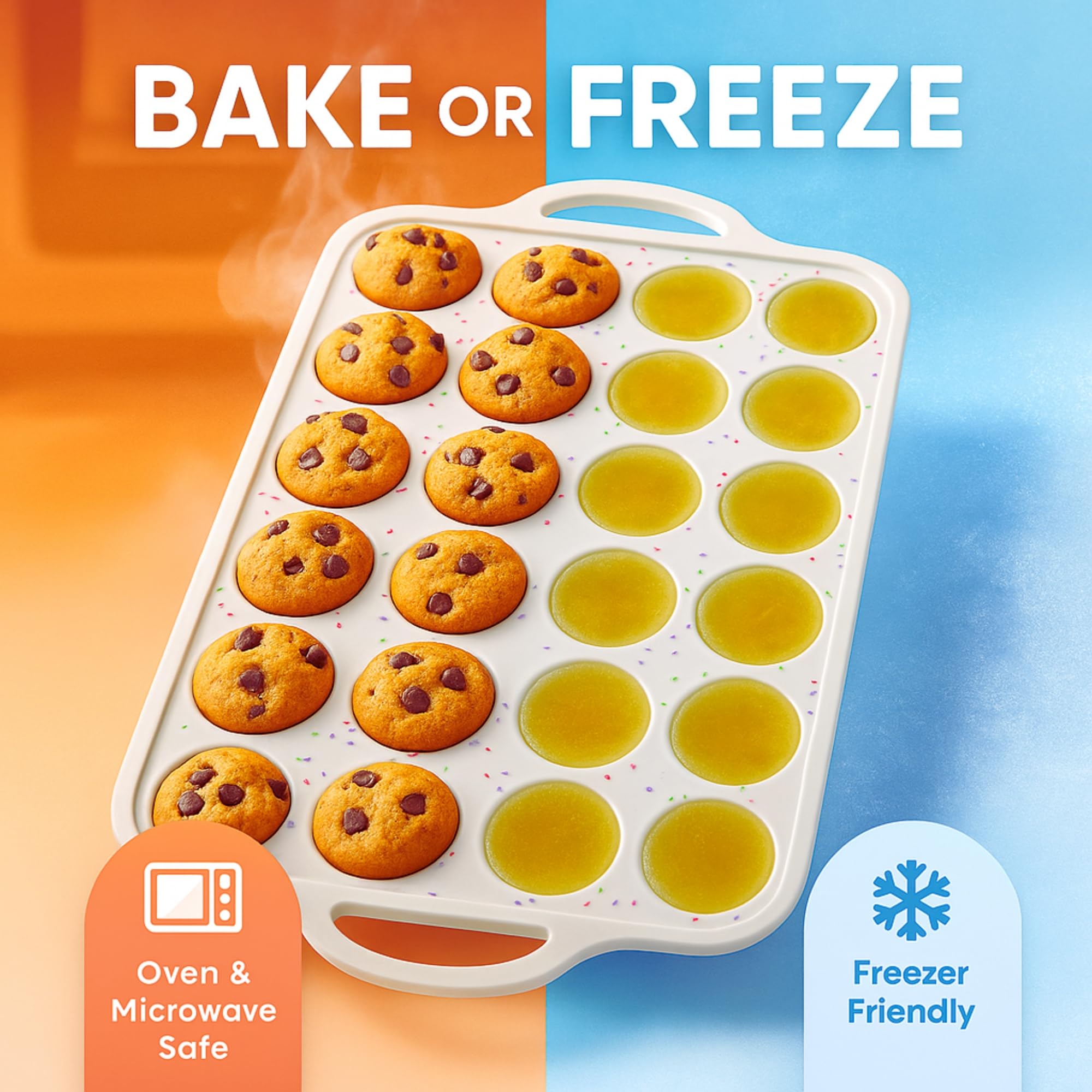 BAKE BOSS: diseño compacto facilita almacenamiento sin deformaciones.