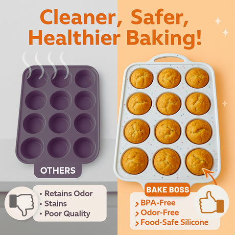 BAKE BOSS limpieza facil; apto para lavavajillas