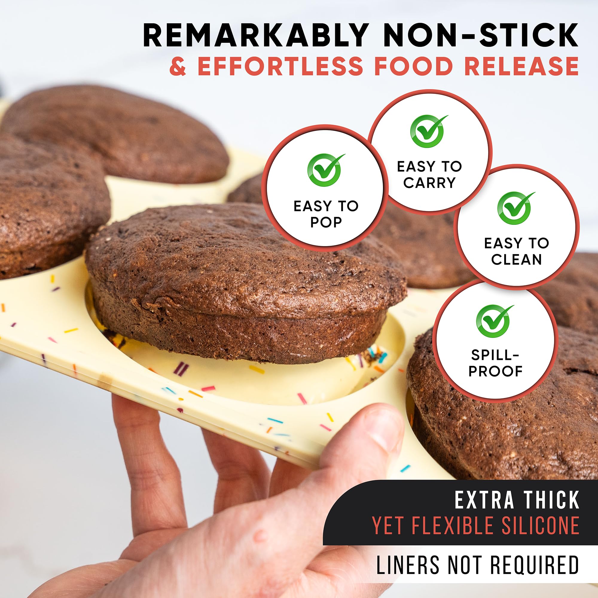 BAKE BOSS: ideal para magdalenas grandes y pastelitos.