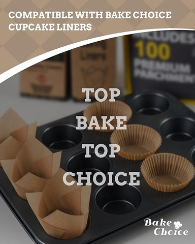 Bake Choice base de metal resistente para calor uniforme y horneados consistentes