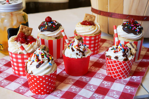 BAKE-IN-CUP uso versátil para magdalenas, bizcochos, aperitivos y postres