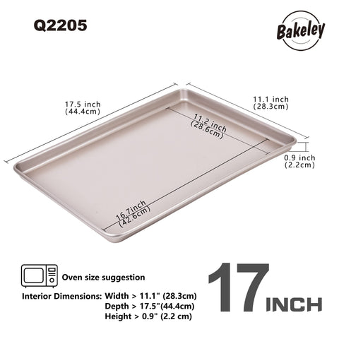 Bakeley capa antiadherente apta para alimentos facilita desmolde y limpieza.