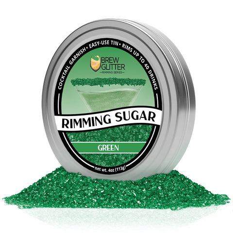 Bakell Brew Glitter: rimming verde para fiestas y celebraciones.