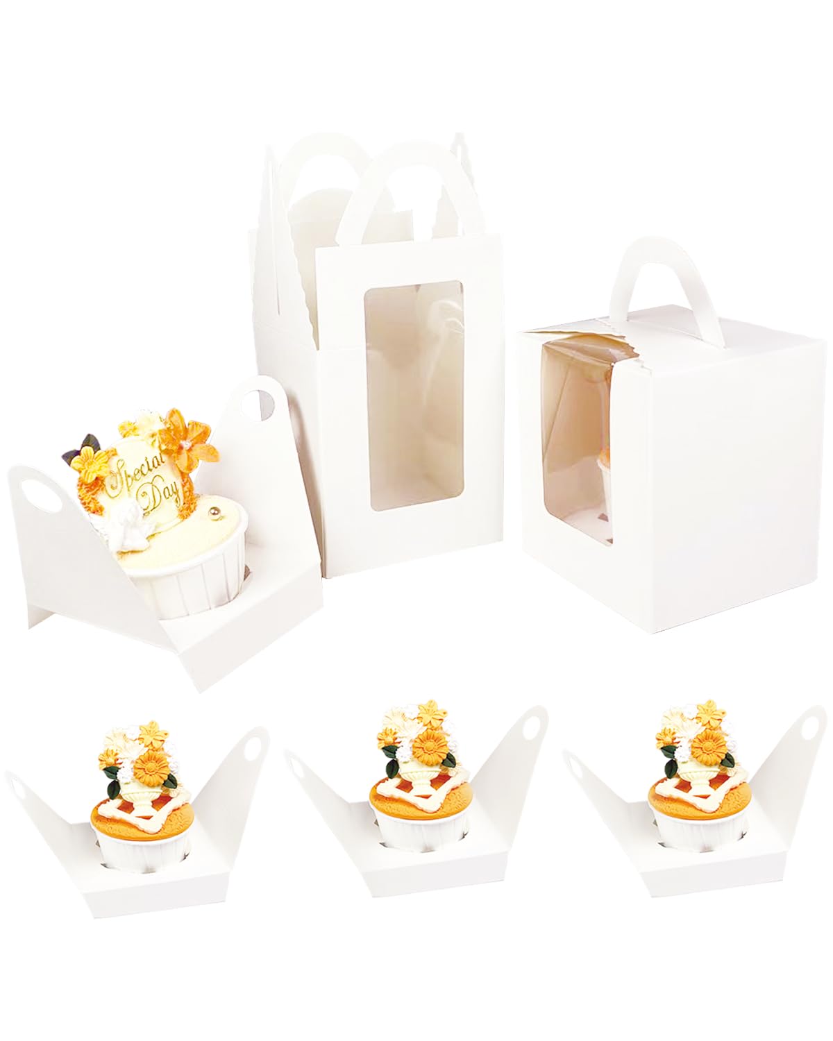Bakepacker inserto cupcakes: mantiene cada unidad en su lugar