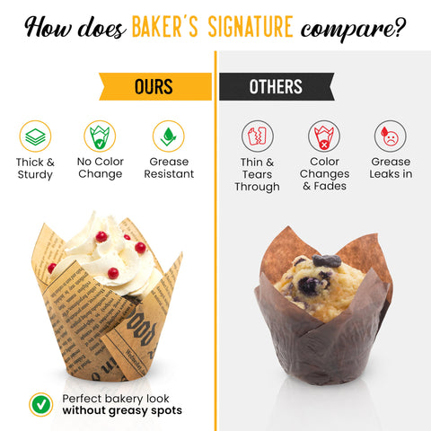 Cápsulas Baker's Signature ideales para eventos como bodas y fiestas.