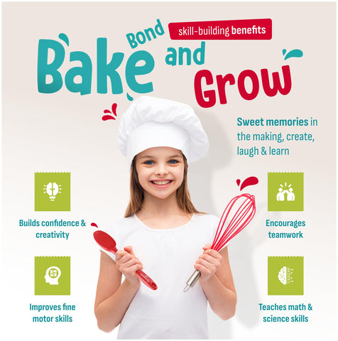 Tazas-medicion-ninos Baketivity: medir con precisión para recetas simples.