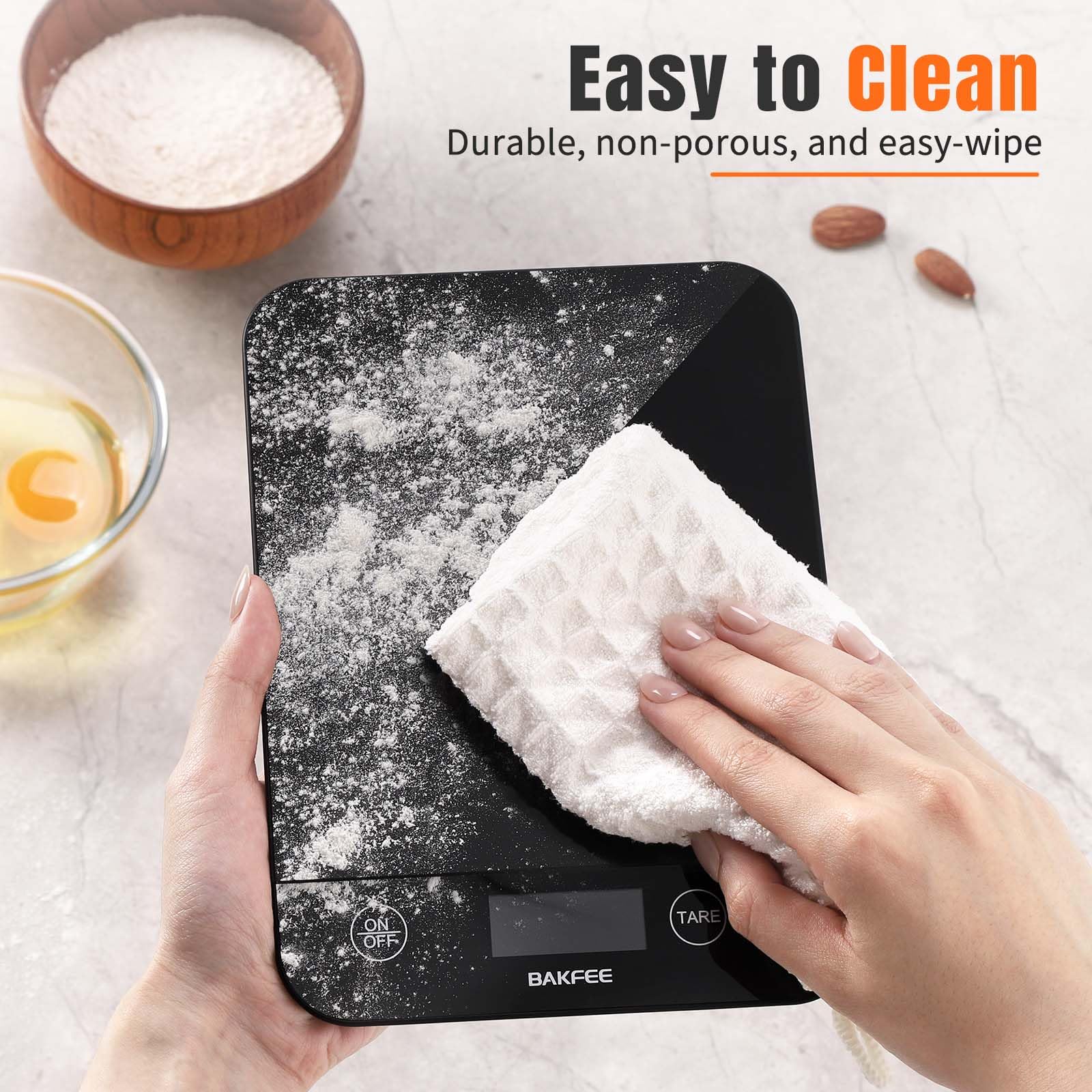 BakFee BK807 seis unidades de medida para recetas variadas