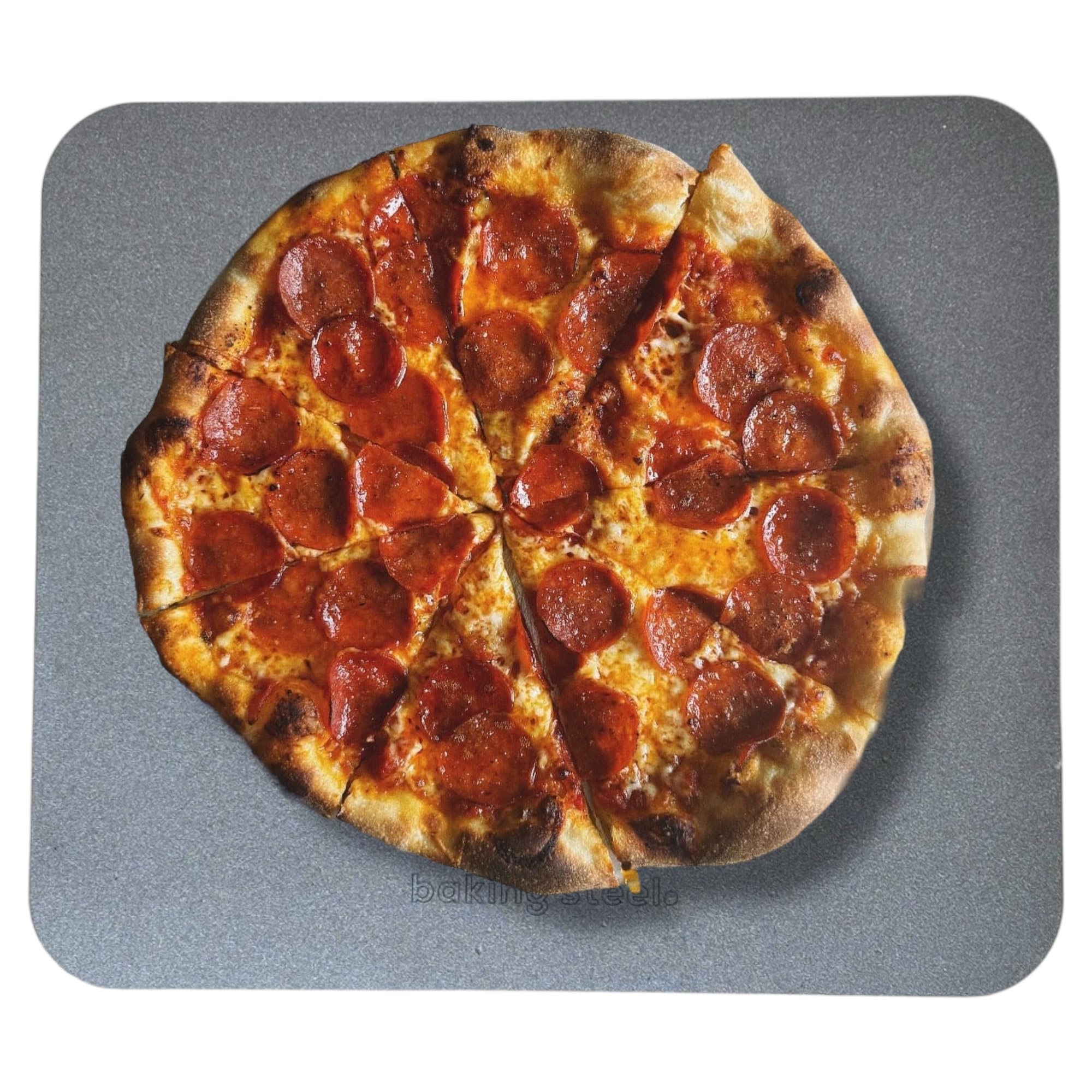 Baking Steel: placa ultra-conductiva para hornear pizza con cocción uniforme.
