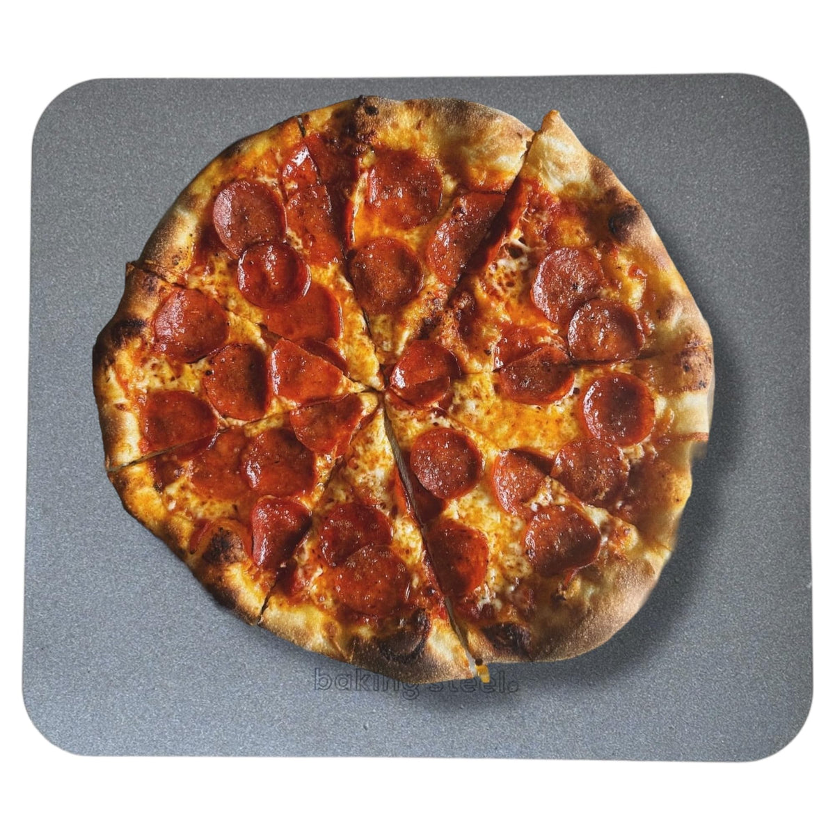 Baking Steel: placa ultra-conductiva para hornear pizza con cocción uniforme.