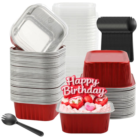 BAKINGPAK mini-tartas con tapas: porciones seguras para hornear y servir.