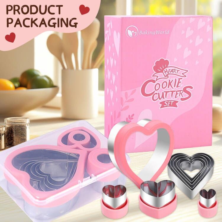 Presentación atractiva como regalo para amantes de la repostería.
