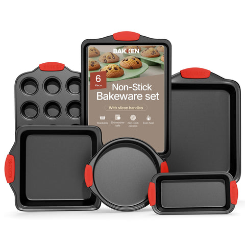 BAKKENMASTER Set horneado: bandeja para asar, cocción uniforme para tus recetas