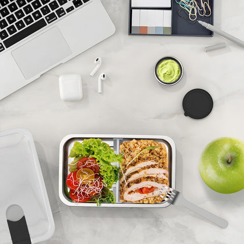 Bakpoco Bento, divisor ajustable para porciones personalizadas y ordenadas