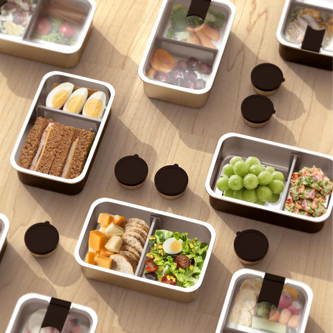 Bakpoco Bento divisor flexible facilita organizar snacks y porciones