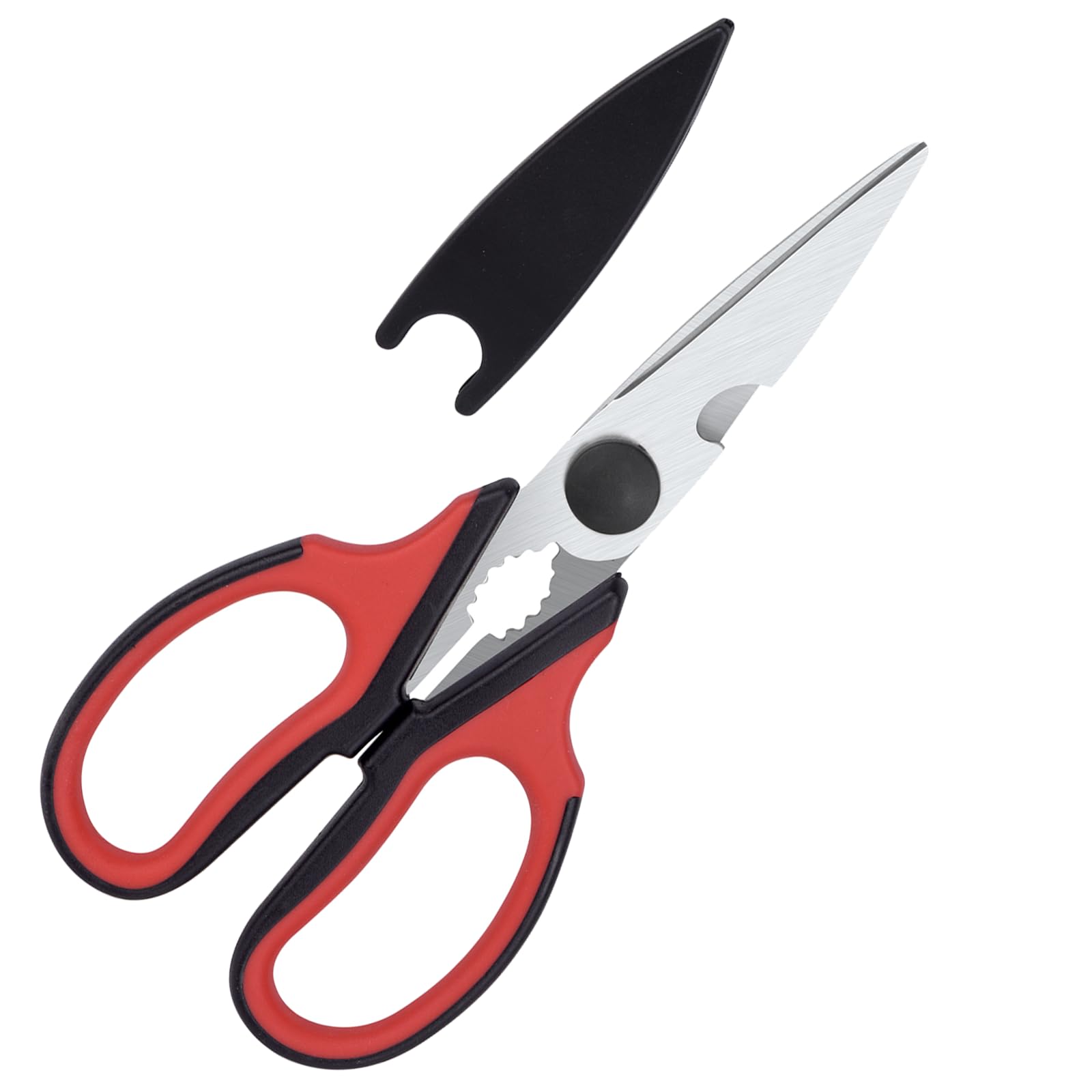 Tijeras Balaipor para mano izquierda con agarre cómodo en la cocina.