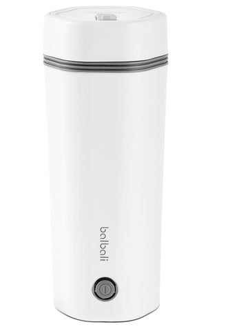 Balbali hervidor de viaje, tapa con ventilación para hervir agua con seguridad.