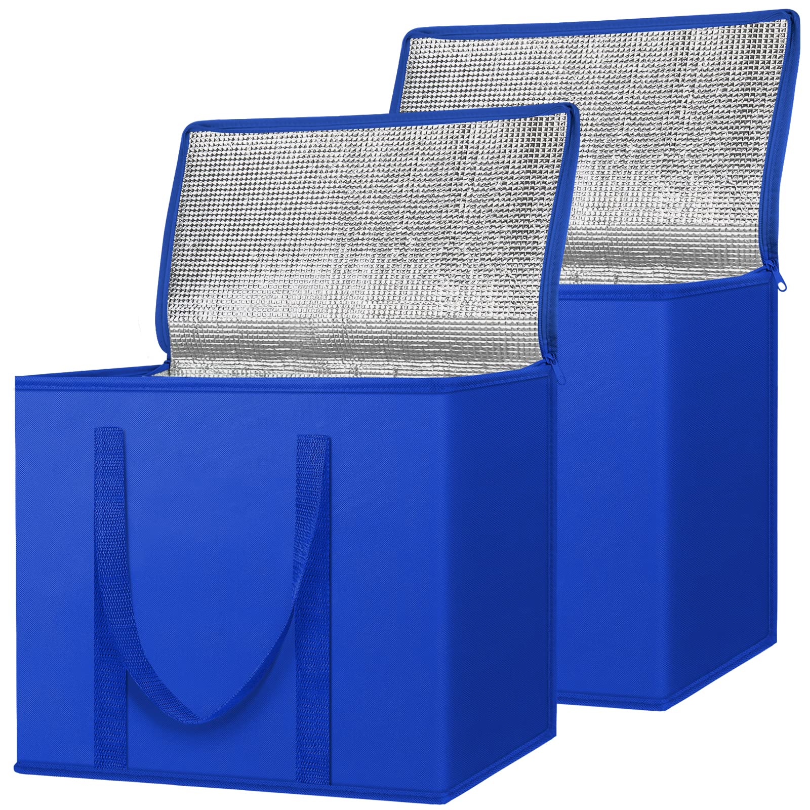 BALEINE Bolsas aisladas 2 piezas, frontal, ideal para grandes compras