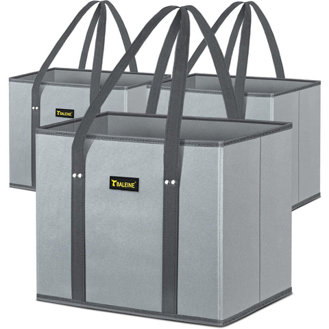 Baleine bolsa con fondo reforzado para sostener compras pesadas