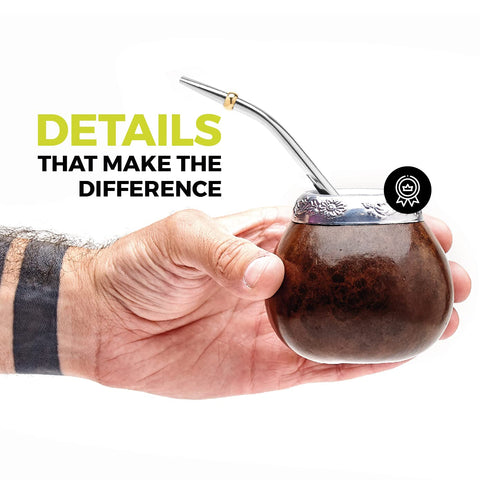 BALIBETOV diseno-artesanal-copa-mate: pieza única con detalle tallado.
