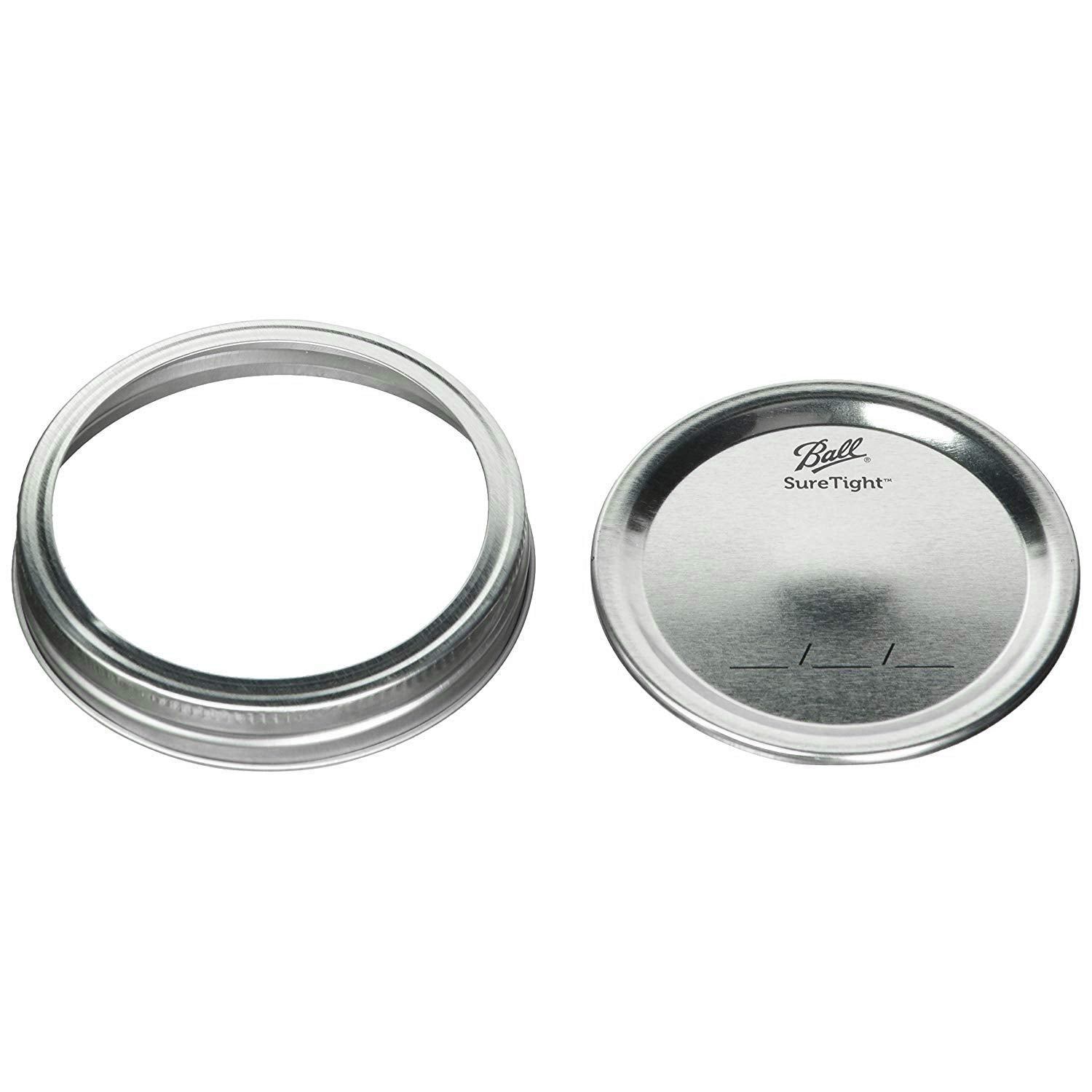 Ball tarro mason boca-ancha 64-onzas, almacenamiento seguro para proyectos caseros.