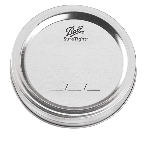 Ball tarro mason boca-ancha 64-onzas, medidas útiles para dosificar.