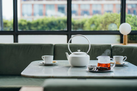 Uso versátil como hervidor o calentador de té con BALMUDA MoonKettle