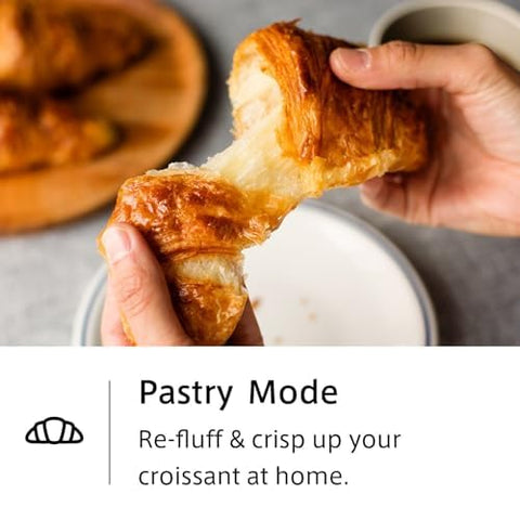 BALMUDA tostador, bandeja para hornear incluida para recetas caseras.