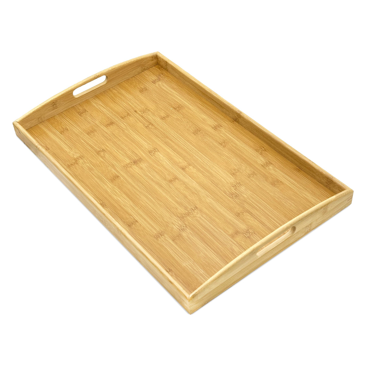 Bam & Boo bandeja rectangular con asas para servir comidas y bebidas