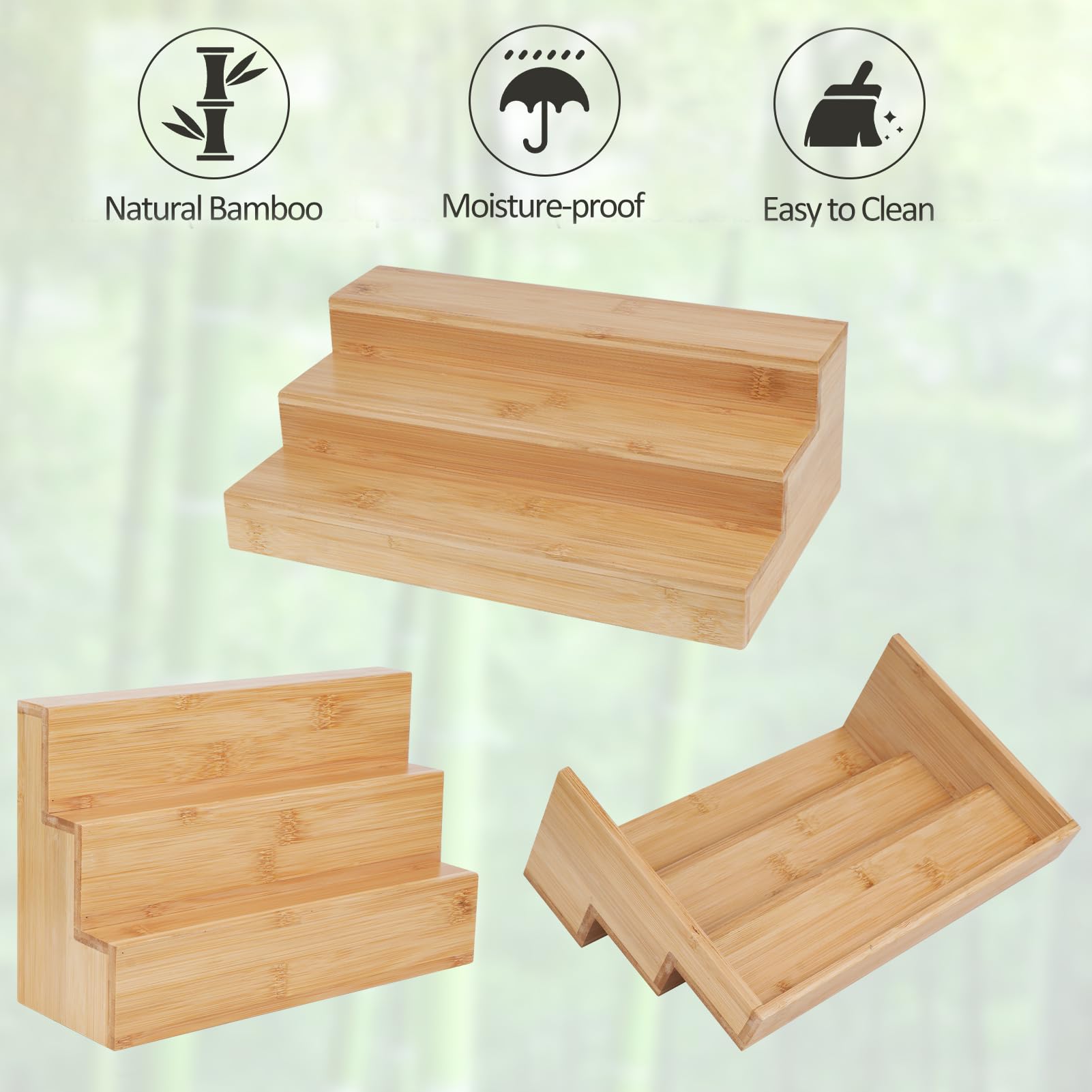 Bambition estilo-natural, combina con cocinas modernas.