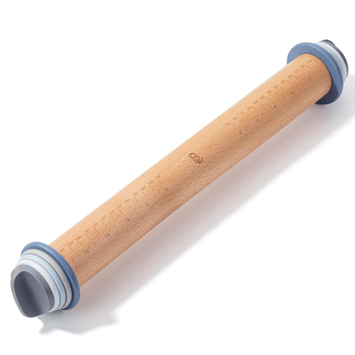 BAMBOO LAND rodillo ajustable de 13,8 pulgadas para masas uniformes.