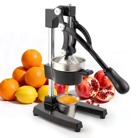 BAMBROX exprimidor manual de hierro forjado, duradero para jugos de cítricos