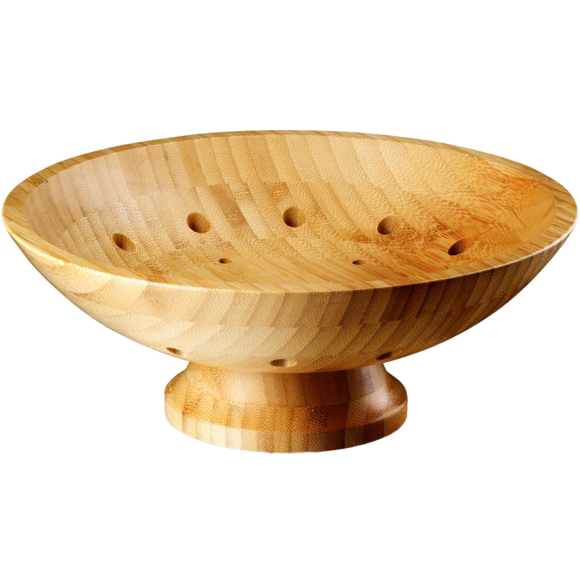 Frutero Bambüsi pedestal grande para hogar