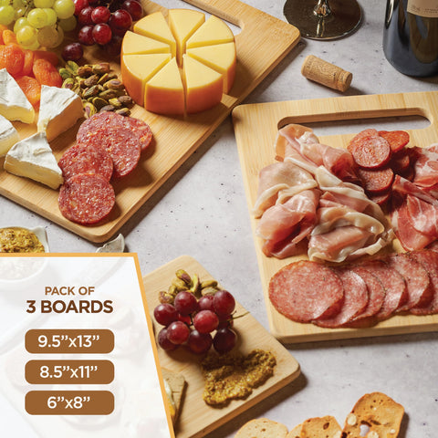 Bambüsi superficie amigable con cuchillos para cocina segura