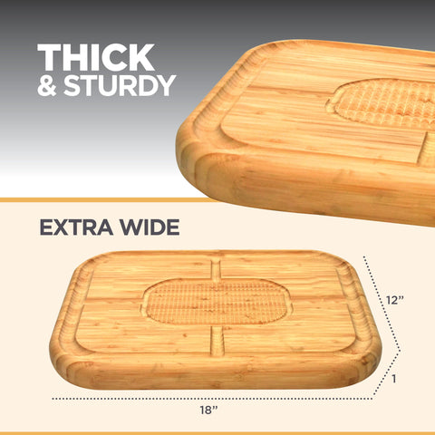 Tabla durable de bambú Bambüsi, ecológica y respetuosa con el hogar.