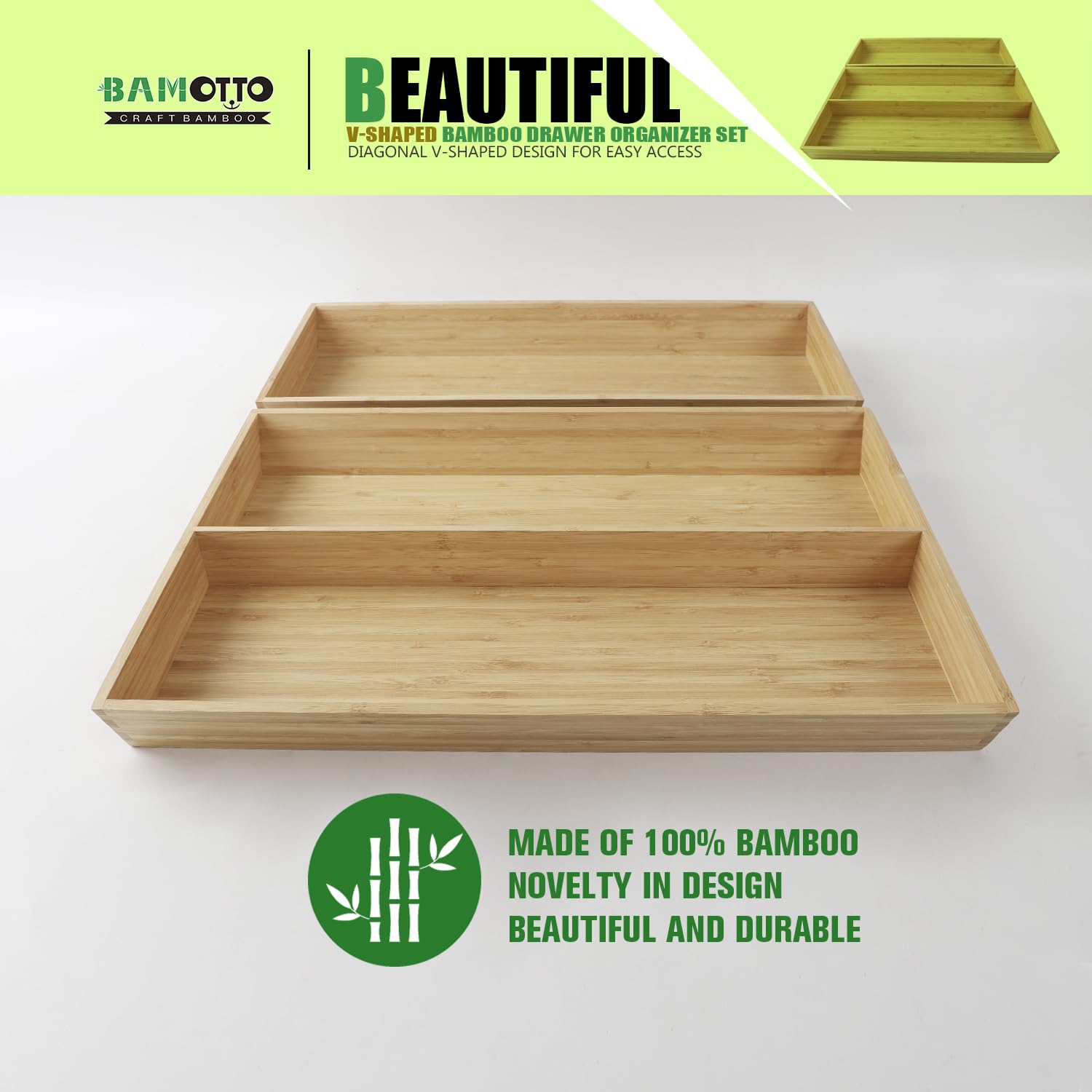 BAMOTTO CRAFTBAMBOO propone ajuste sin herramientas para adaptar el espacio fácilmente.