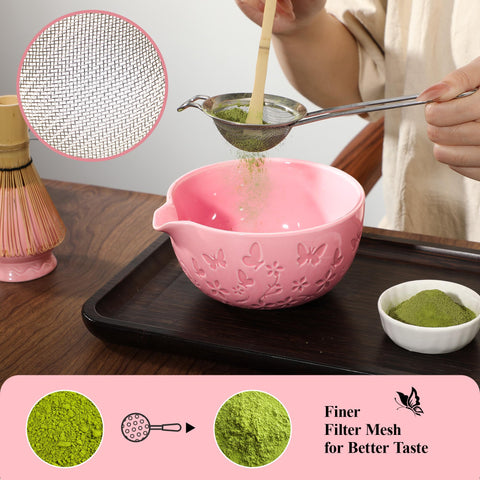 Bandiction batidor de bambú para mezcla suave de matcha