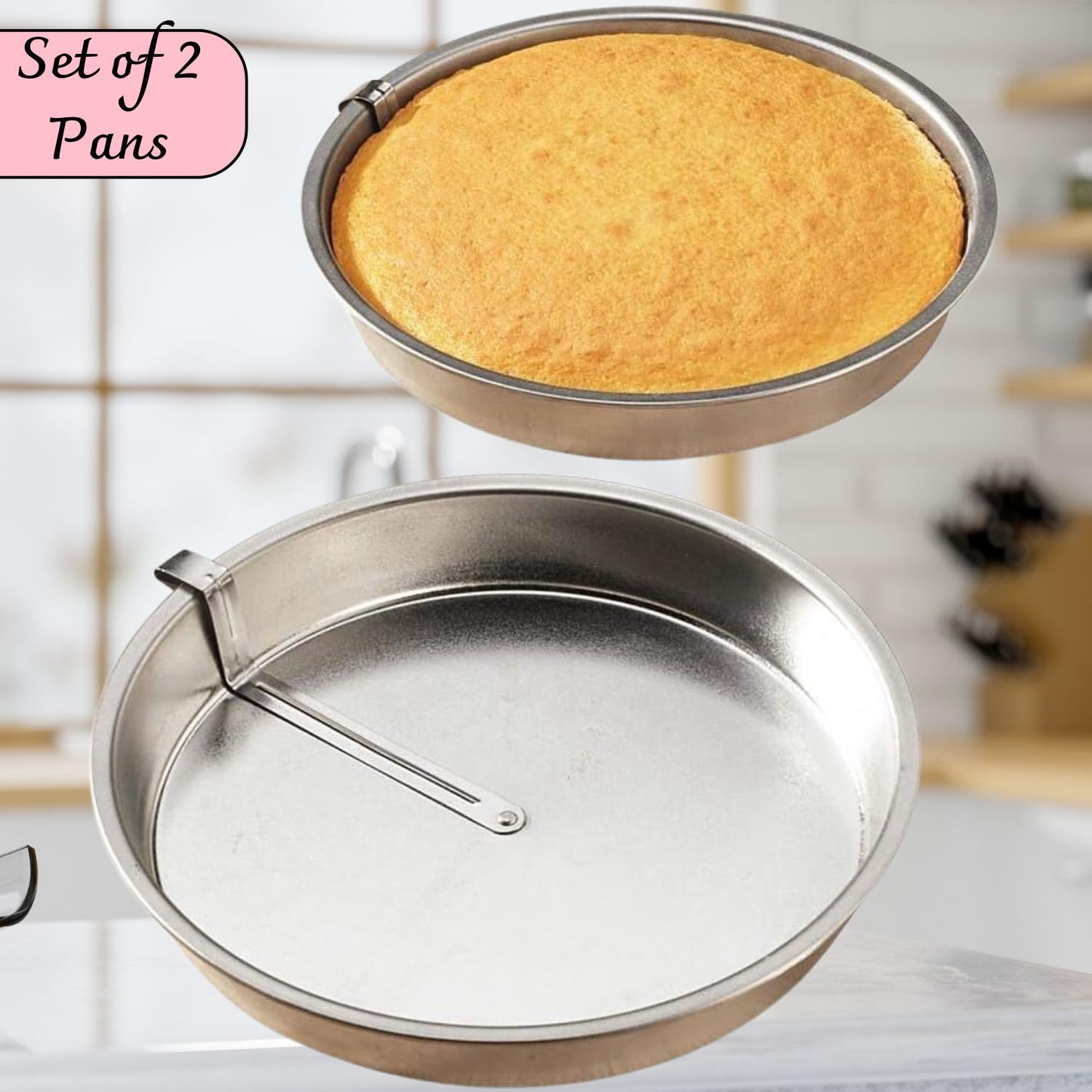 Bandwagon Inc. pan desmolde 360 grados para pasteles sin grietas.