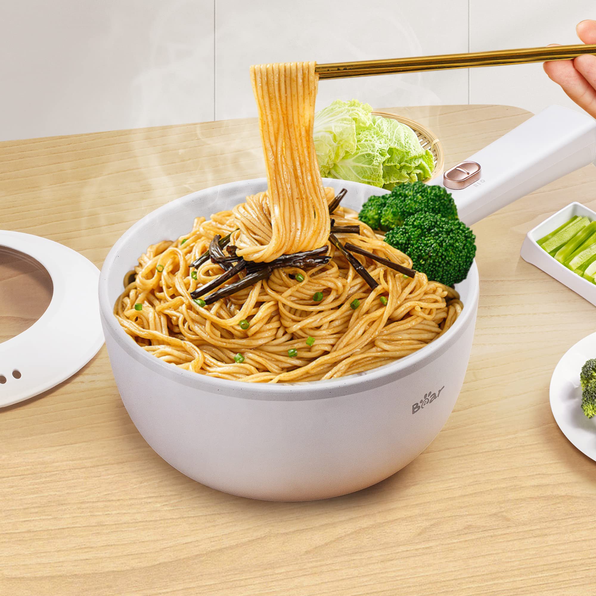 Bear Hot Pot con diseño compacto cabe en maletas y armarios.