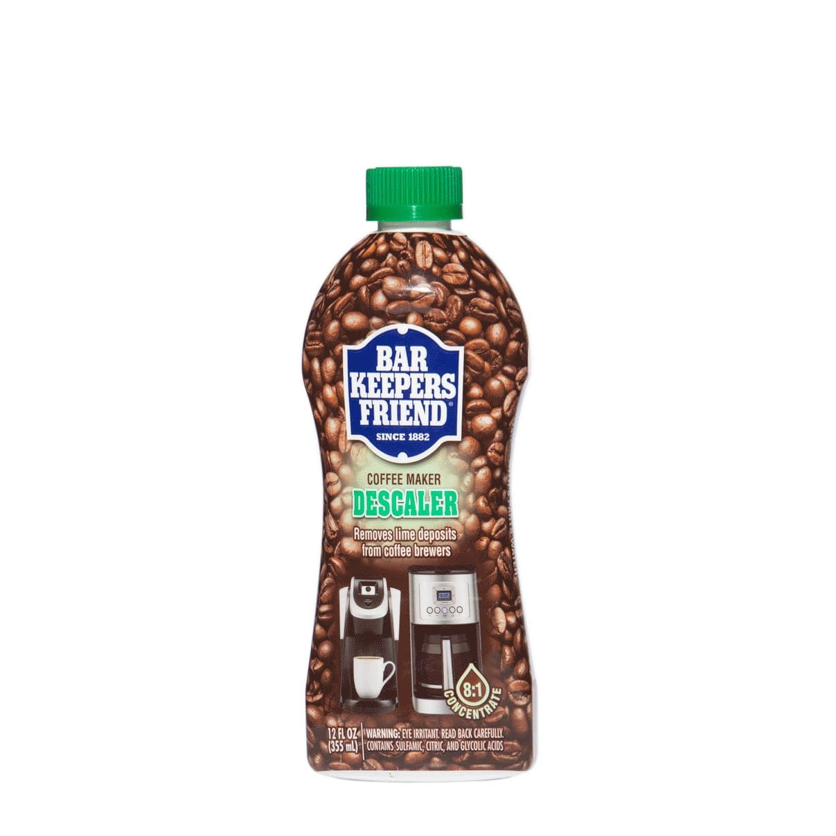 Bar Keepers Friend Desincrustante para cafetera espresso, elimina depósitos y mejora el sabor.