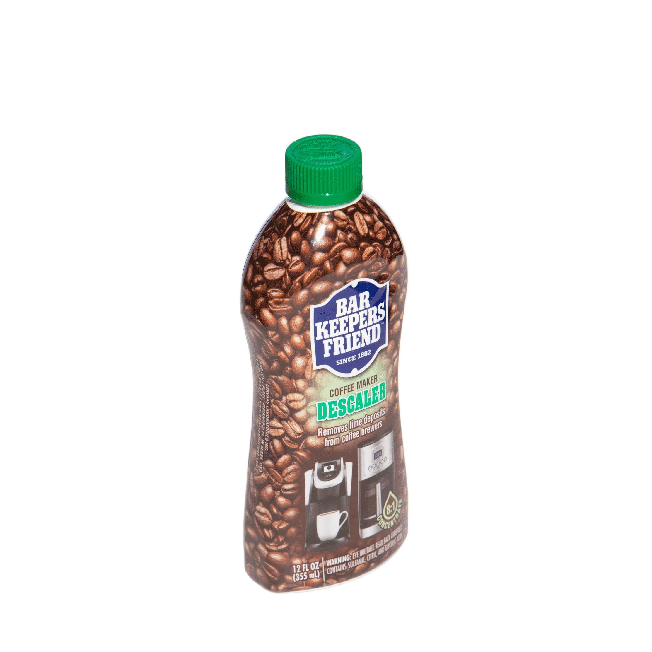 Bar Keepers Friend Desincrustante para máquina de café automática, ayuda a mantener la temperatura de extracción.