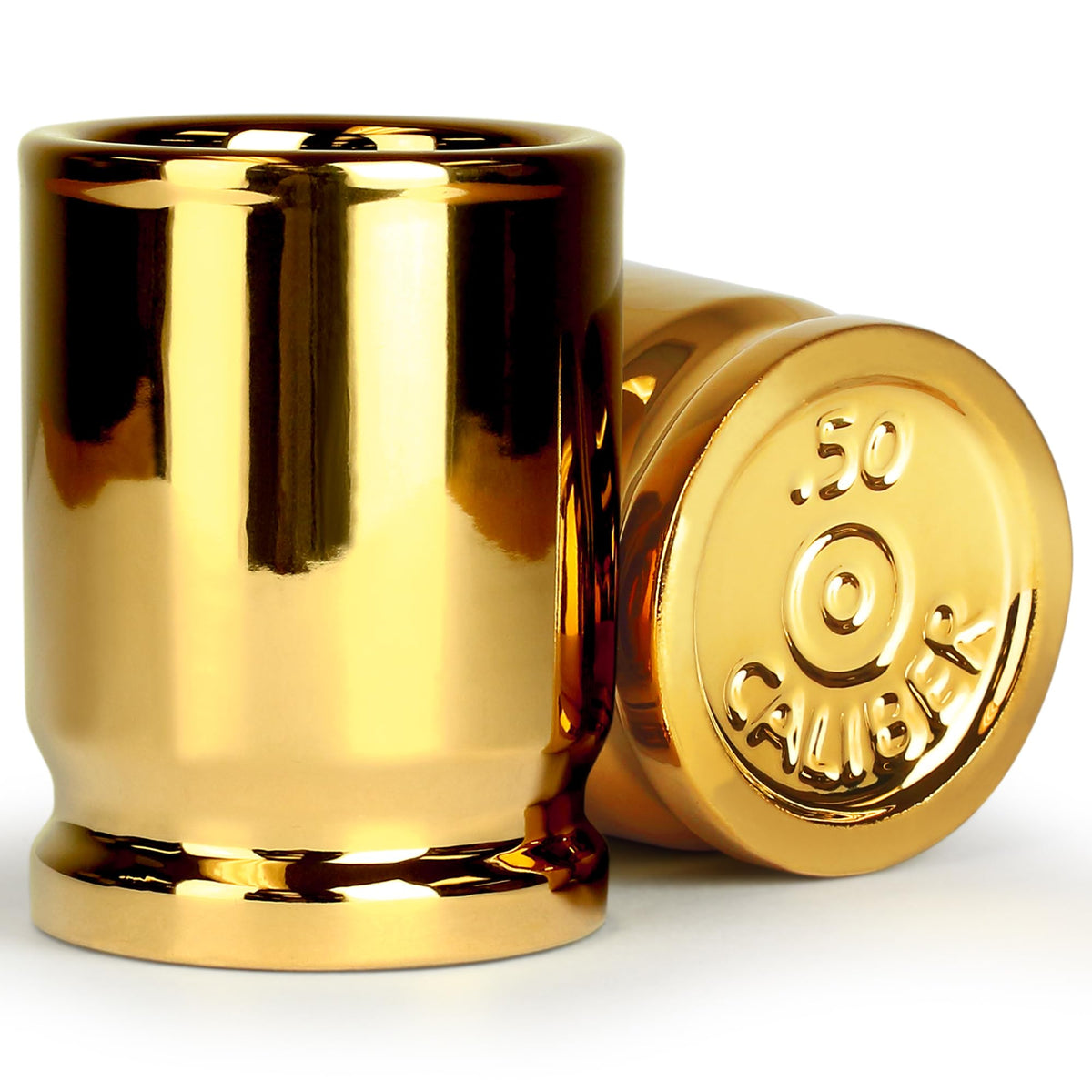Barbuzzo vasos chupito calibre 50 originales en conjunto de dos para fiestas