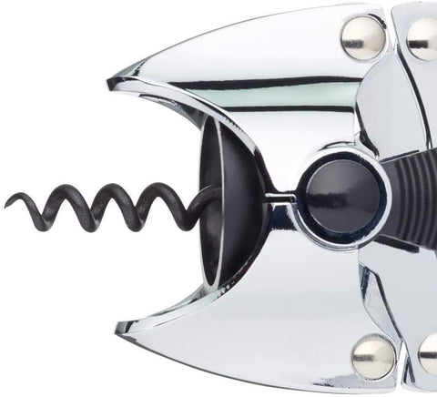 BarCraft Lazy Fish sacacorchos compacto, ideal para viajes y picnic.