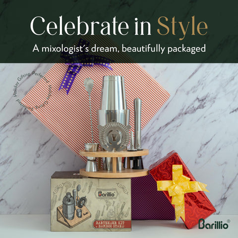 Barillio Elite Kit: folleto de recetas para ampliar tu repertorio de cócteles.