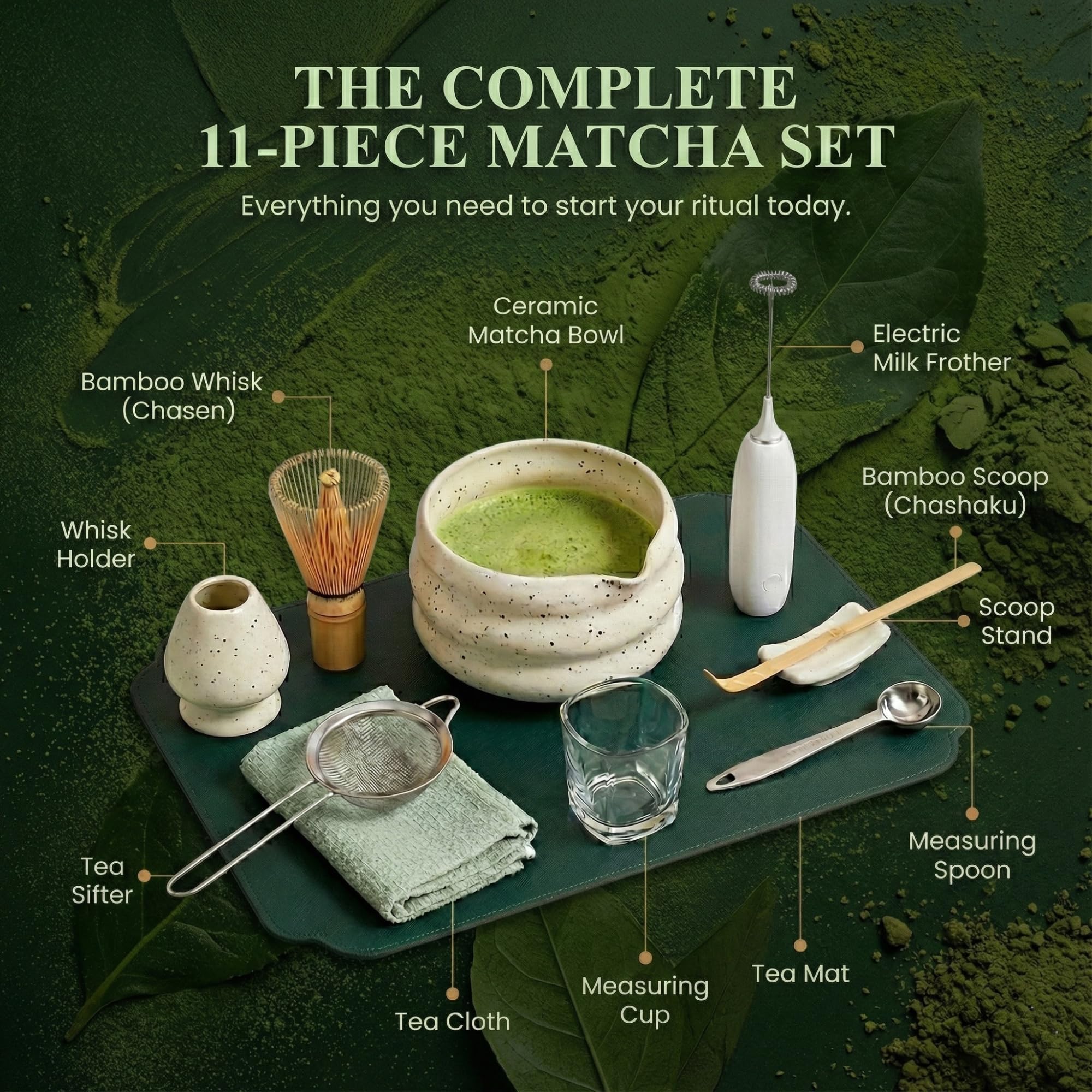 Barista Emperor batidor de matcha, facilita una espuma suave y rápida