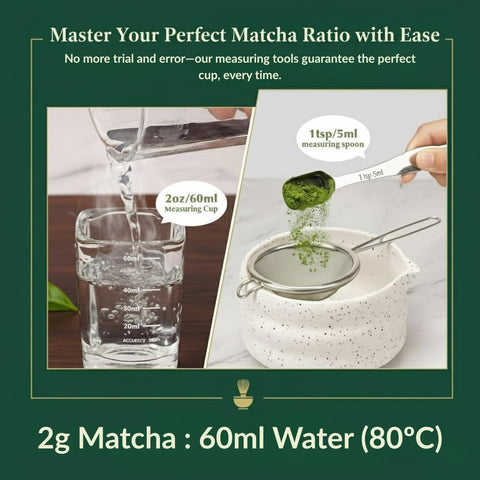 Barista Emperor tamiz matcha, filtra polvo para un sabor suave