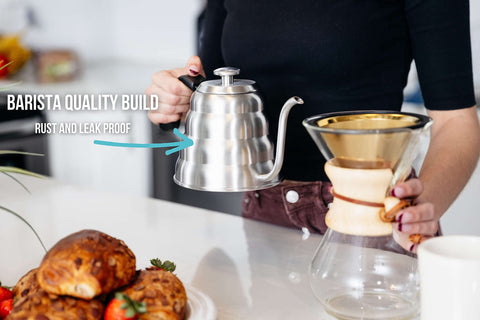 Barista Warrior apto para estufa, ideal para cualquier cocina