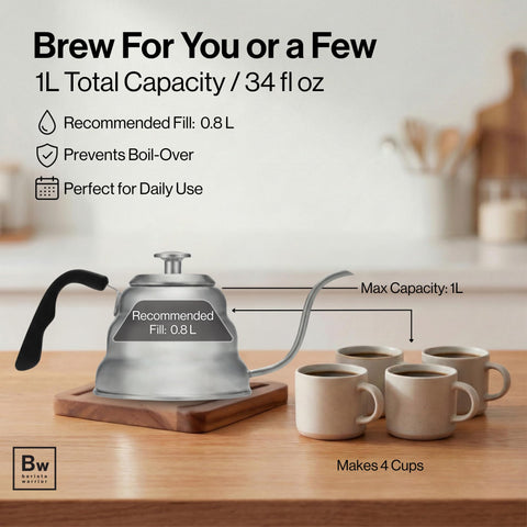 Barista Warrior base de acero inoxidable con triple capa anticorrosiva