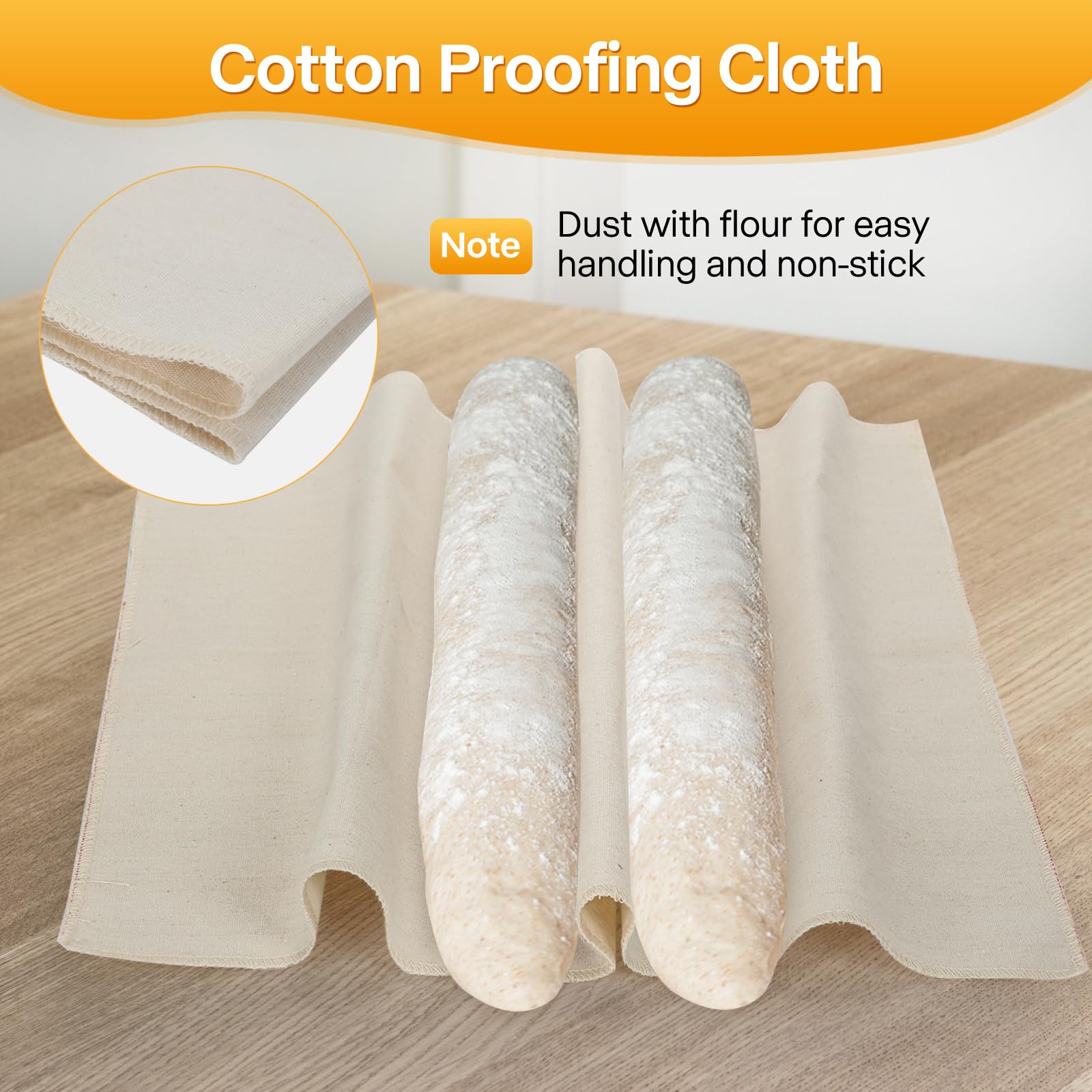 Barlket ideal para masa madre y baguette crujiente.